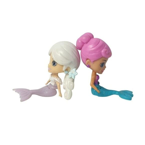 Splashlings Princess Mermaid and Friend 3" Doll Bendable Toy Set - Picture 2 of 5